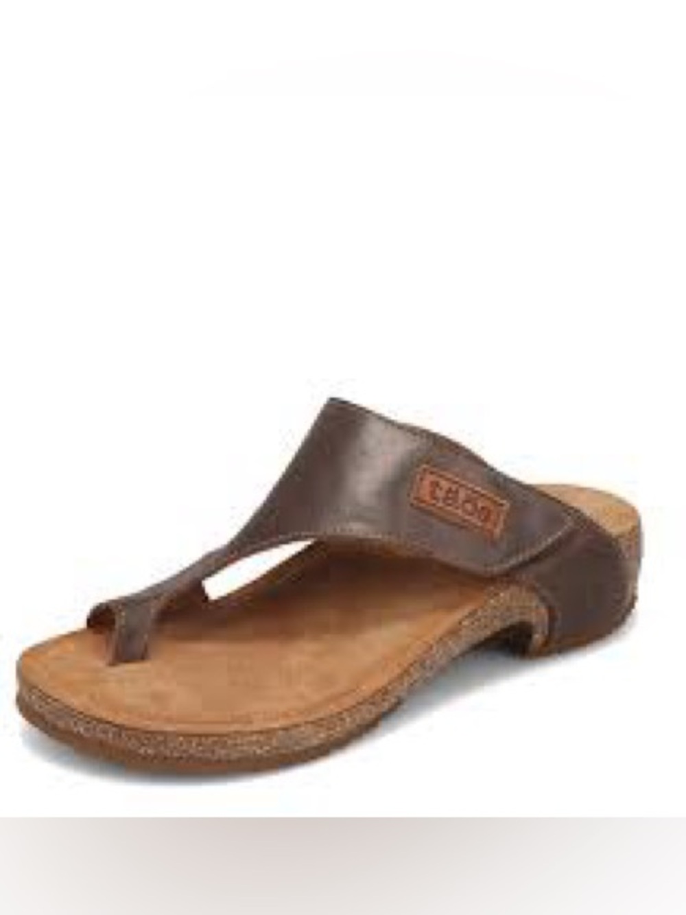 Taos Footwear Loop Sandals Mocha Sz 39
